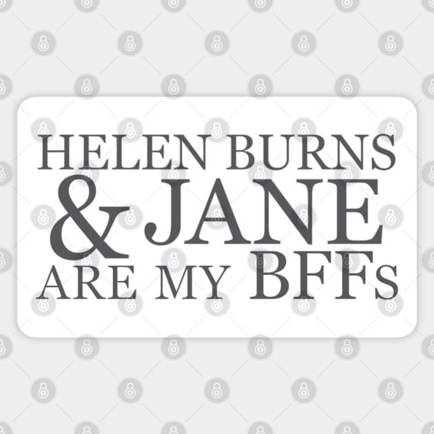 Book BFFs - Jane/Helen Sticker by jayMariah